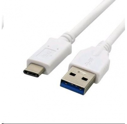 C-TECH kabel USB 3.0 AM na USB-C kabel (AM/CM), 1m, bílý C-TECH kabel USB 3.0 AM na USB-C kabel (AM/CM), 1m, bílý