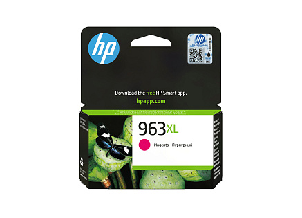 HP 963XL High Yield Magenta Original Ink Cartridge (1,600 pages)
