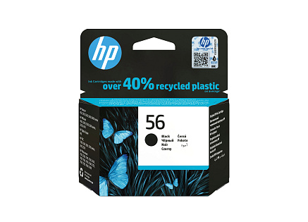 HP 56 Black Ink cart, 19 ml, C6656AE (520 pages)