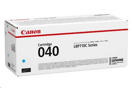 Canon TONER CRG-040C azurový pro i-SENSYS LBP710Cx, LBP712Cx, LBP7780Cx (5400 str.) Canon TONER CRG-040C azurový pro i-SENSYS LBP710Cx, LBP712Cx, LBP7780Cx (5400 str.)