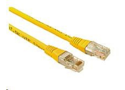 Solarix Patch kabel CAT5E UTP PVC 3m žlutý non-snag-proof C5E-155YE-3MB