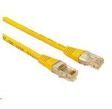 Solarix Patch kabel CAT5E UTP PVC 3m žlutý non-snag-proof C5E-155YE-3MB Solarix Patch kabel CAT5E UTP PVC 3m žlutý non-snag-proof C5E-155YE-3MB