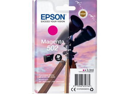 EPSON ink bar Singlepack "Dalekohled" Magenta 502 Ink