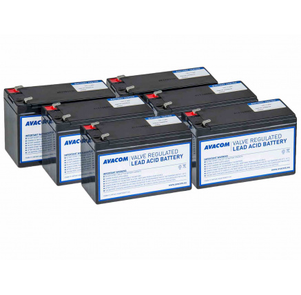 AVACOM AVA-RBP06-12090-KIT - baterie pro UPS CyberPower, Dell, EATON, Effekta, FSP Fortron, HP, Legrand