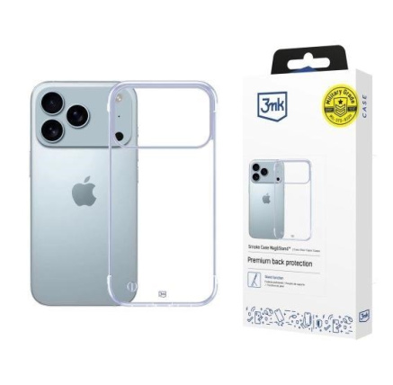 3mk ochranný kryt Just20g Clear Case pro Apple iPhone 17 Pro 3mk ochranný kryt Just20g Clear Case pro Apple iPhone 17 Pro