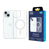 3mk ochranný kryt EverClear Magcase pro Apple iPhone 15