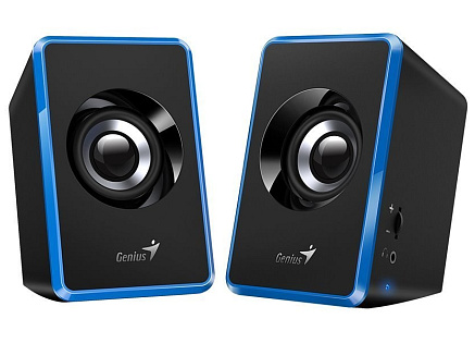 GENIUS reproduktory SP-U125, 2.0, 3W, modročerné