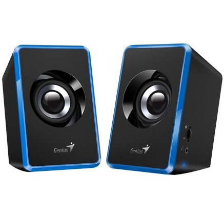 GENIUS reproduktory SP-U125, 2.0, 3W, modročerné