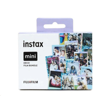 Fujifilm Film Instax Mini Deco Bundle (3x 10 ks balení) Fujifilm Film Instax Mini Deco Bundle (3x 10 ks balení)
