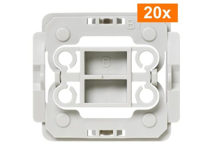 Homematic IP Adaptér Berker B1, set 20ks - EQ3-ADA-B1-20 Homematic IP Adaptér Berker B1, set 20ks - EQ3-ADA-B1-20