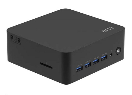 MSI PC Cubi Z AI 8M-006BEU, R7 8845HS, N/A, N/A SSD, N/A, No OS, Black