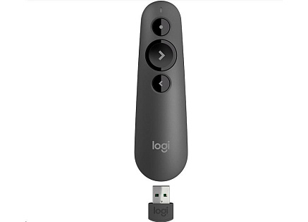 Logitech Wireless Presenter R500s Graphite, bezdrátový prezentér Logitech Wireless Presenter R500s Graphite, bezdrátový prezentér