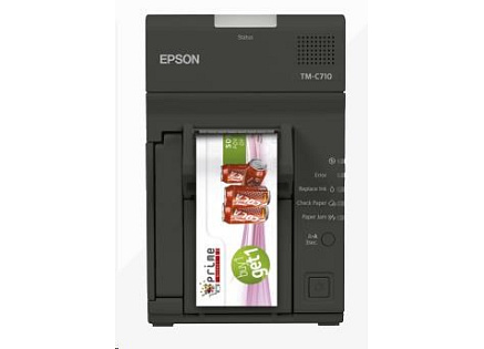Epson TM-C710, USB, Ethernet, grey