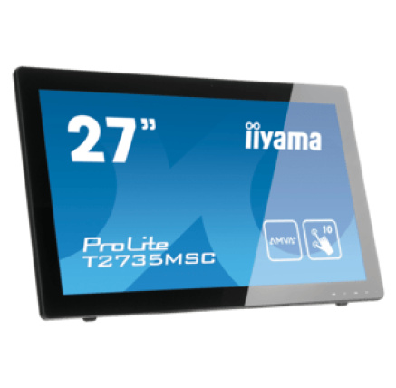 iiyama ProLite T2755QSC-B1, 68,6 cm (27''), Projected Capacitive, USB, kit (USB), black