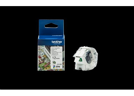BROTHER Originální barevná kontinuální tisková role Brother CZ-1002, šířka 12 mm, délka 5m - pro VC500W