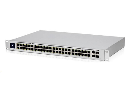 UBNT UniFi Switch USW-48-POE Gen2 [24xGigabit, 32x PoE out 240W, 802.3at/af, 4xSFP, 104Gbps]