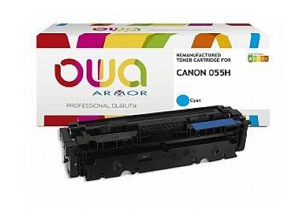 OWA Armor toner pro Canon MF742Cdw cyan, 5.900 str., komp.s 055HC