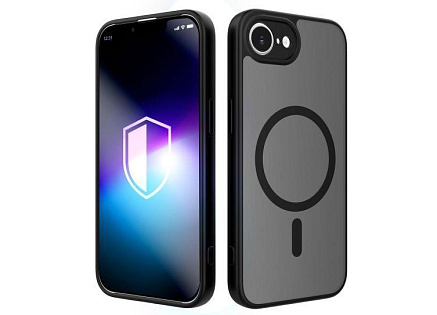 3mk ochranný kryt Misty MagCase Black pro Apple iPhone 16E/ iPhone 17E