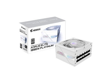 GIGABYTE zdroj AE1000PM PG5, 1000W, 80+ Platinum, 120mm fan, bílá GIGABYTE zdroj AE1000PM PG5, 1000W, 80+ Platinum, 120mm fan, bílá