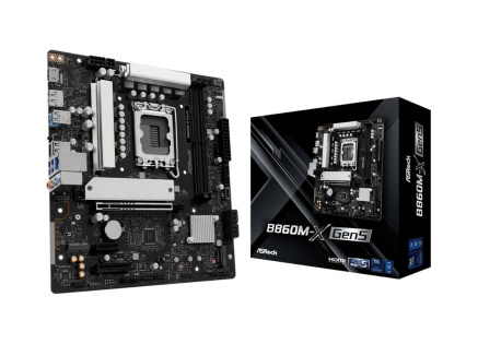 ASRock MB Sc LGA1871 B860M-X Gen5, Intel B860, 2xDDR5, 1xDP, 1xHDMI, mATX ASRock MB Sc LGA1871 B860M-X Gen5, Intel B860, 2xDDR5, 1xDP, 1xHDMI, mATX
