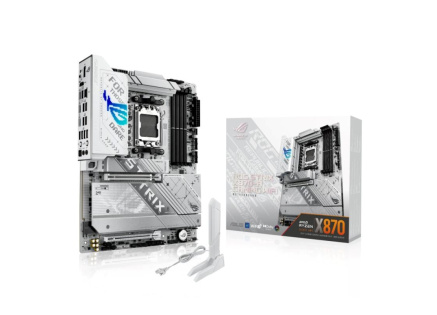 ASUS MB Sc AM5 ROG STRIX X870-A GAMING WIFI, AMD X870, 4xDDR5, 1xDP, 1xHDMI, 2xUSB4, WiFi