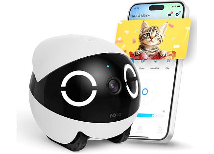BAZAR - Enabot ROLA Mini - Robotický společník s 2K kamerou - Poškozený obal (Komplet)