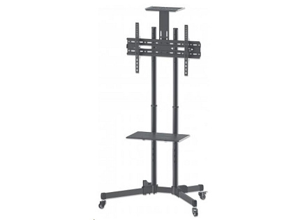 MANHATTAN Stojan TV, multifunkční (±10°, 37"-70", max. 40kg) černý MANHATTAN Stojan TV, multifunkční (±10°, 37"-70", max. 40kg) černý