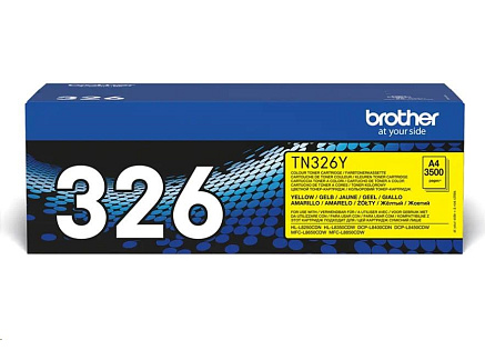BROTHER Toner TN-326Y Laser Supplies - 3500stran - pro DCP-L8450CDW