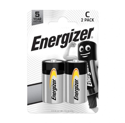 Energizer LR14/2 Everyday C Malý monočlánek 2pack Alkalické Energizer LR14/2 Everyday C Malý monočlánek 2pack Alkalické