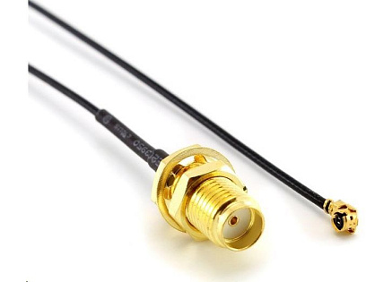 MikroTik ACSMAUFL Pigtail, 15cm, U.FL - SMA Female