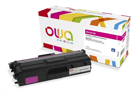 ARMOR toner pro Brother HL L8260, HL L8360, DCP L8410, MFC L8690, MFC L900 (TN421M), červená/magenta, 1800 str