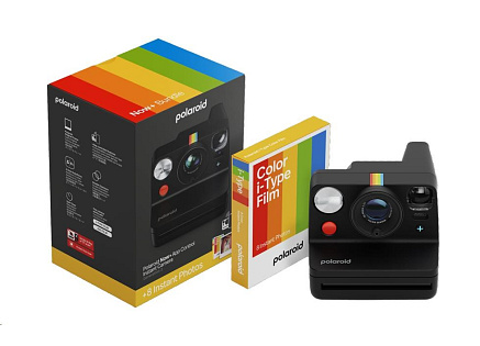 Polaroid Now+ Gen 3 Black bundle with Color Film (8 photos)