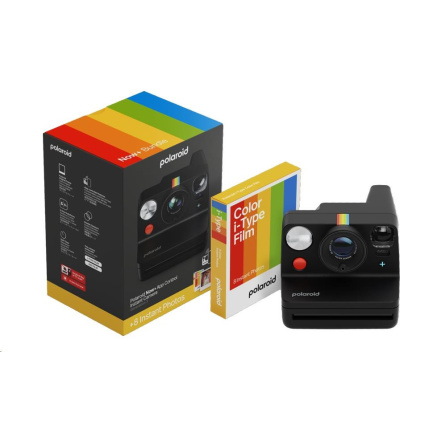 Polaroid Now+ Gen 3 Black bundle with Color Film (8 photos)