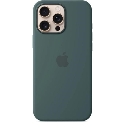 APPLE iPhone 16 Pro Max Silicone Case with MagSafe - Lake Green APPLE iPhone 16 Pro Max Silicone Case with MagSafe - Lake Green