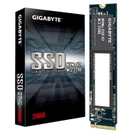 GIGABYTE SSD NVMe V2 256GB, PCIe Gen3x4, M.2 2280, (R:3200MB/s,W:1200MB/s)