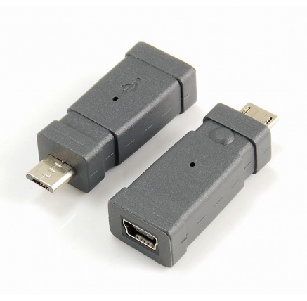 PremiumCord USB redukce Mini 5 PIN/female - Micro USB/male PremiumCord USB redukce Mini 5 PIN/female - Micro USB/male