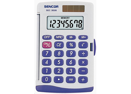Sencor kalkulačka  SEC 263/8