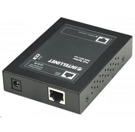 Intellinet 1-port PoE+ Power over Ethernet Splitter, 802.3at/af