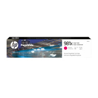 HP 981X High Yield Magenta Original PageWide Cartridge (10,000 pages)