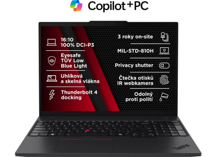LENOVO NTB Thinkpad/Workstation P16s AMD G4 - Ryzen7 AI PRO 350,16" WQUXGA OLED Touch,2TBSSD,64GB,IRcam,W11P
