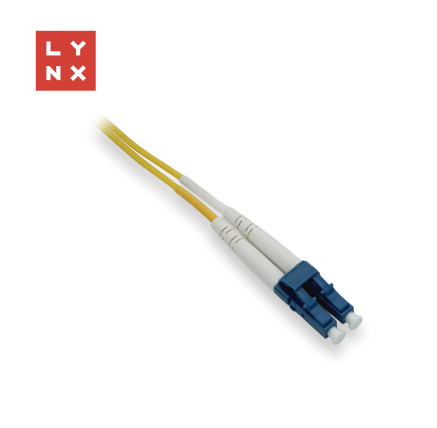 LYNX duplexní patch kabel SM, OS2, LC/LC, 9/125µm, 10m