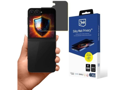 3mk ochranná folie Silky Matt Privacy pro Samsung Galaxy Z Flip 6 / 7 FE