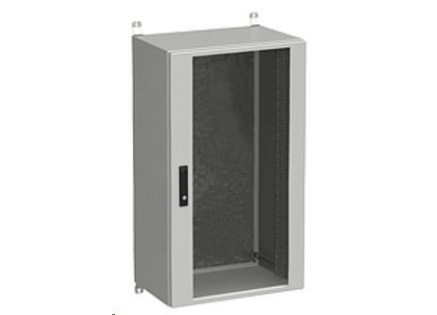 Solarix rozvaděč nástěnný venkovní LC-20 24U 600x500mm, dveře sklo, LC-20-24U-65-12-G