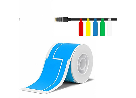 Niimbot štítky na kabely T 25x76mm 200ks Modré pro B21, B21S, B3, B1S
