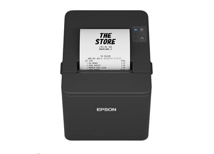 Epson TM-T20IV, USB, RS232, LAN, 8 dots/mm (203 dpi), řezačka, černá Epson TM-T20IV, USB, RS232, LAN, 8 dots/mm (203 dpi), řezačka, černá