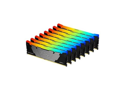 KINGSTON DIMM DDR4 256GB(Kit of 8) 3200MT/s CL16 FURY Renegade RGB KINGSTON DIMM DDR4 256GB(Kit of 8) 3200MT/s CL16 FURY Renegade RGB