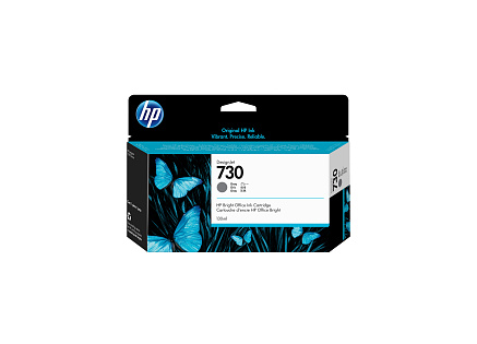 HP 730 130-ml Gray Ink Cartridge