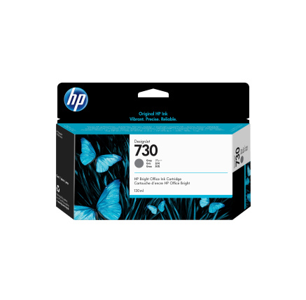 HP 730 130-ml Gray Ink Cartridge
