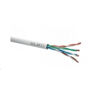 Instalační kabel Solarix UTP, Cat5E, licna, PVC, box 305m SXKL-5E-UTP-PVC-GY