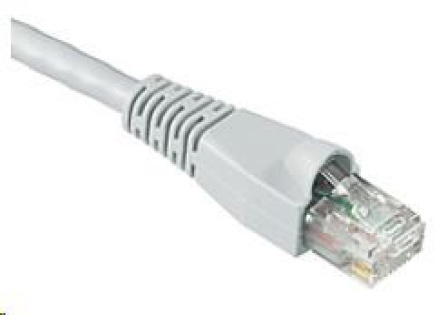 Solarix Patch kabel CAT5E UTP PVC 1m šedý snag-proof C5E-114GY-1MB Solarix Patch kabel CAT5E UTP PVC 1m šedý snag-proof C5E-114GY-1MB